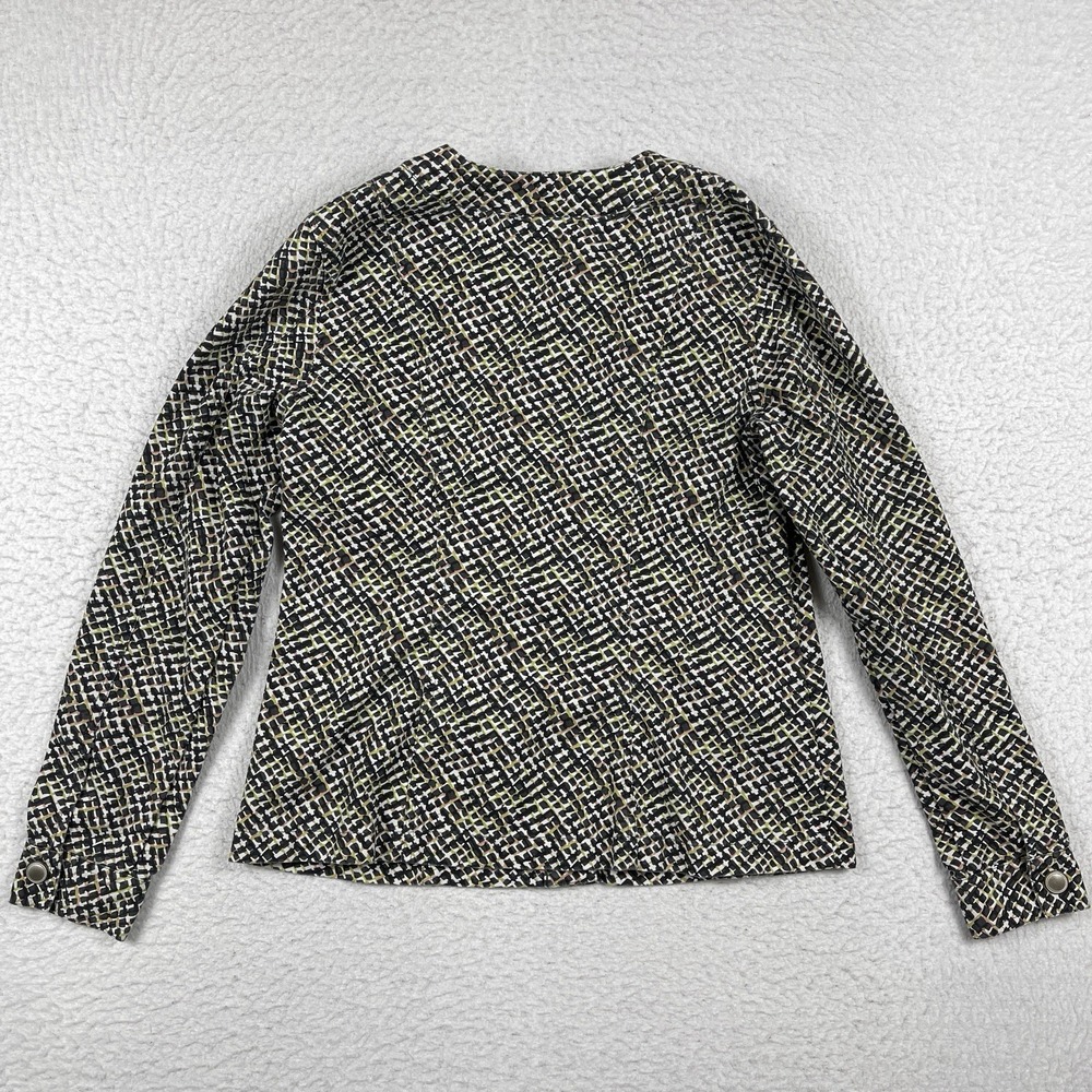 Cabi‎ Jacket Womens Medium Multicolor Cliffside Moto Blazer Casual Travel Office - Picture 2 of 13